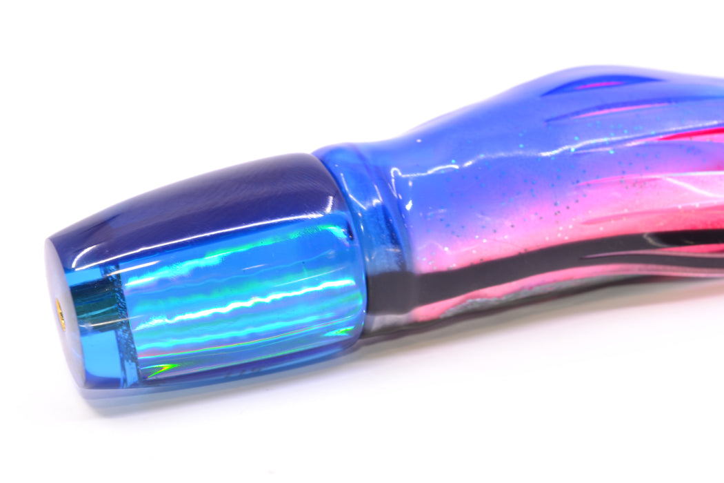 Koya Lures Blue Rainbow Blue Back JP 511 9" 4oz Skirted Blue Skipjack-Pink GZE