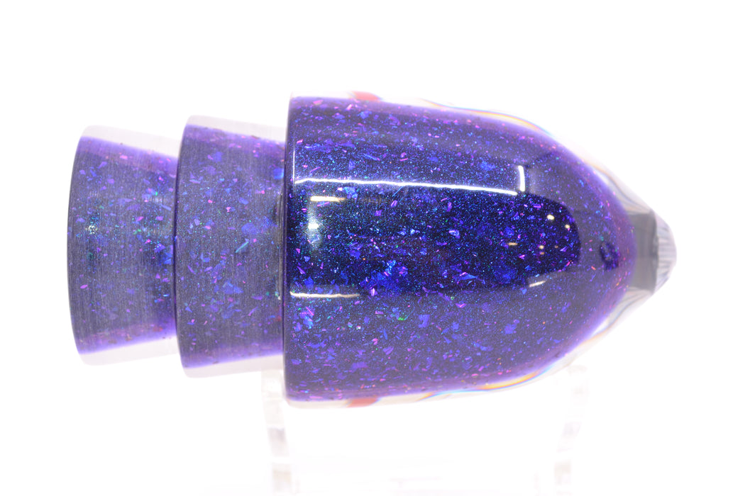 LS Lures Silver Rainbow Blue-Purple Glitter Back Flyer 13" 5.7oz
