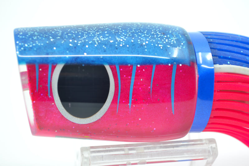 Amaral Lures Pink Pearl Blue Back Diamondback 14" 7oz