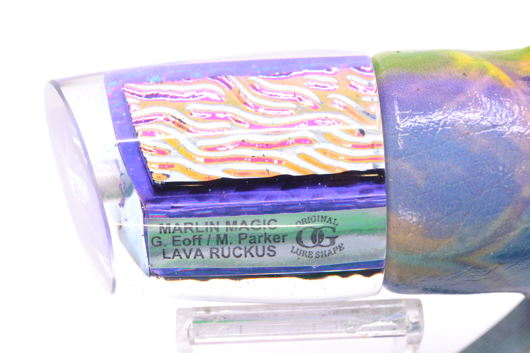 Marlin Magic Purple-Pink Lava Ruckus 12" 9oz ALV Vinyl Green Yellowfin GZE
