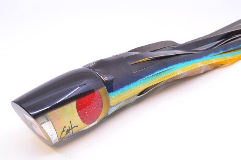 Marlin Magic Golden MOP Black Back Red Eyes Ruckus 12" 9oz FT Vinyl Yellowfin