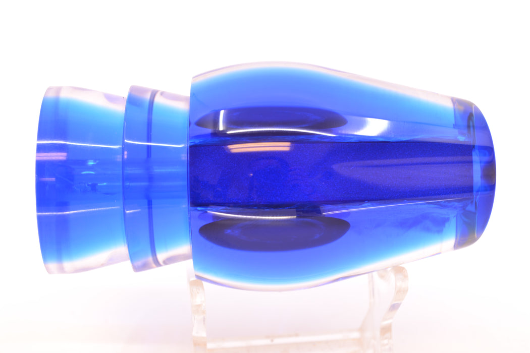 Moyes Lures Blue-Pink Dichro Blue Back Taxi Eyes Large Sumo 14" 8oz
