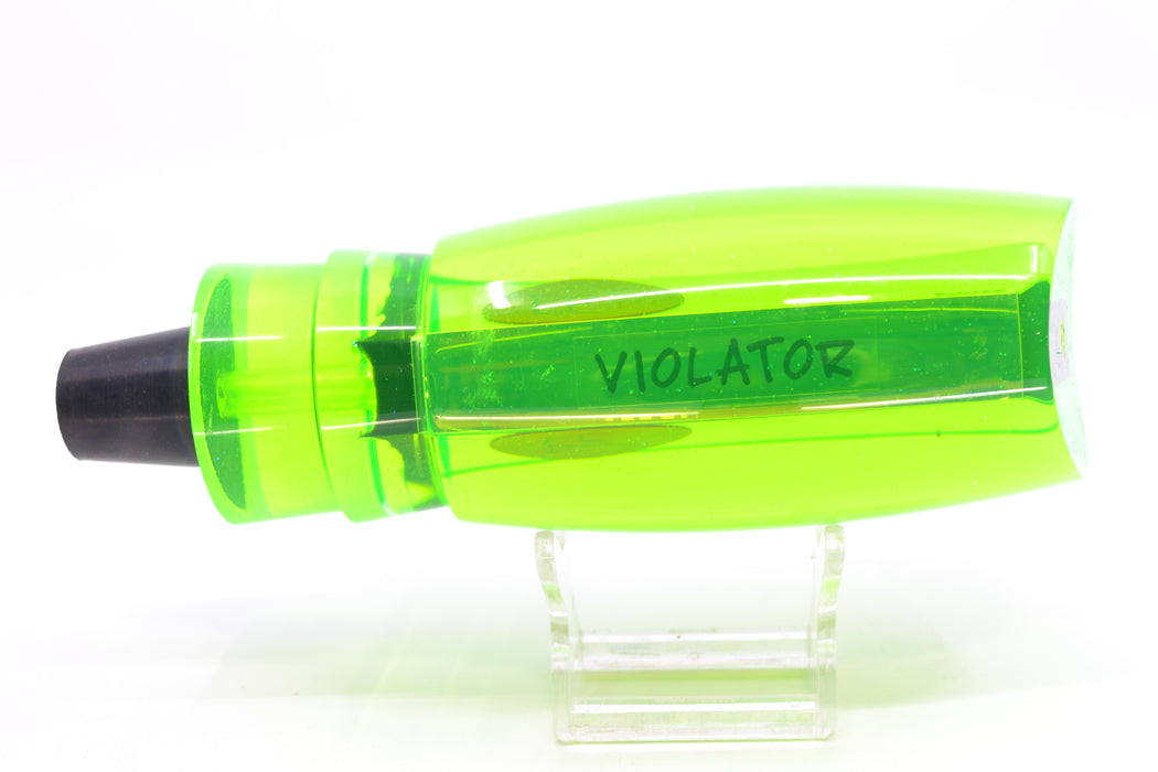 Bonze Lures Chartreuse Mirrored Red Eyes Violator 14" 12.5oz