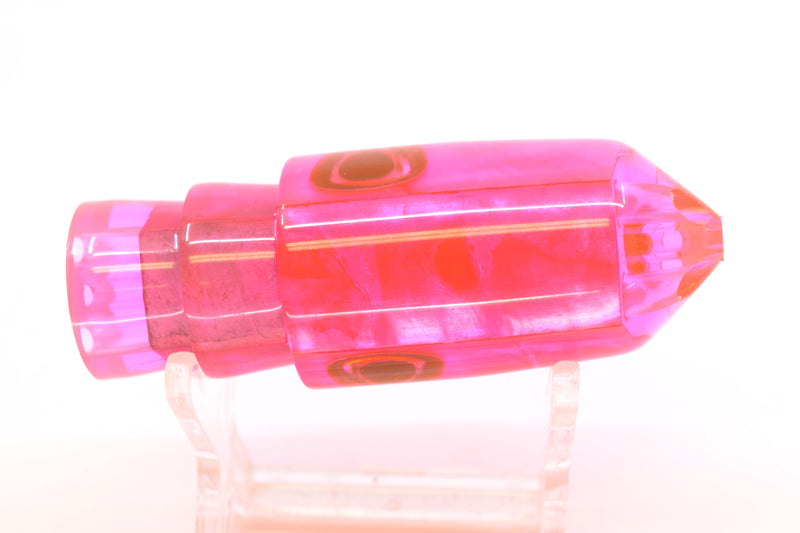 Moyes Lures Pink MOP Taxi Eyes 2-Hole Small Sniper Jet 9" 3.8oz