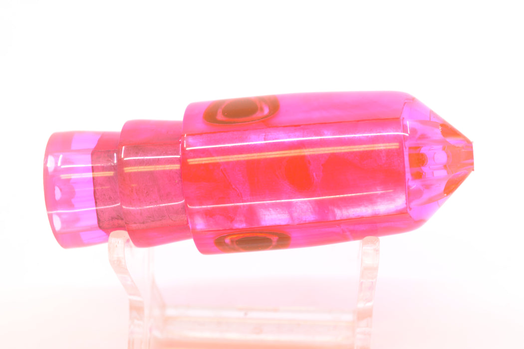 Moyes Lures Pink MOP Taxi Eyes 2-Hole Small Sniper Jet 9" 3.8oz