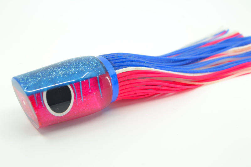 Amaral Lures Pink Pearl Blue Back Diamondback 14" 7oz