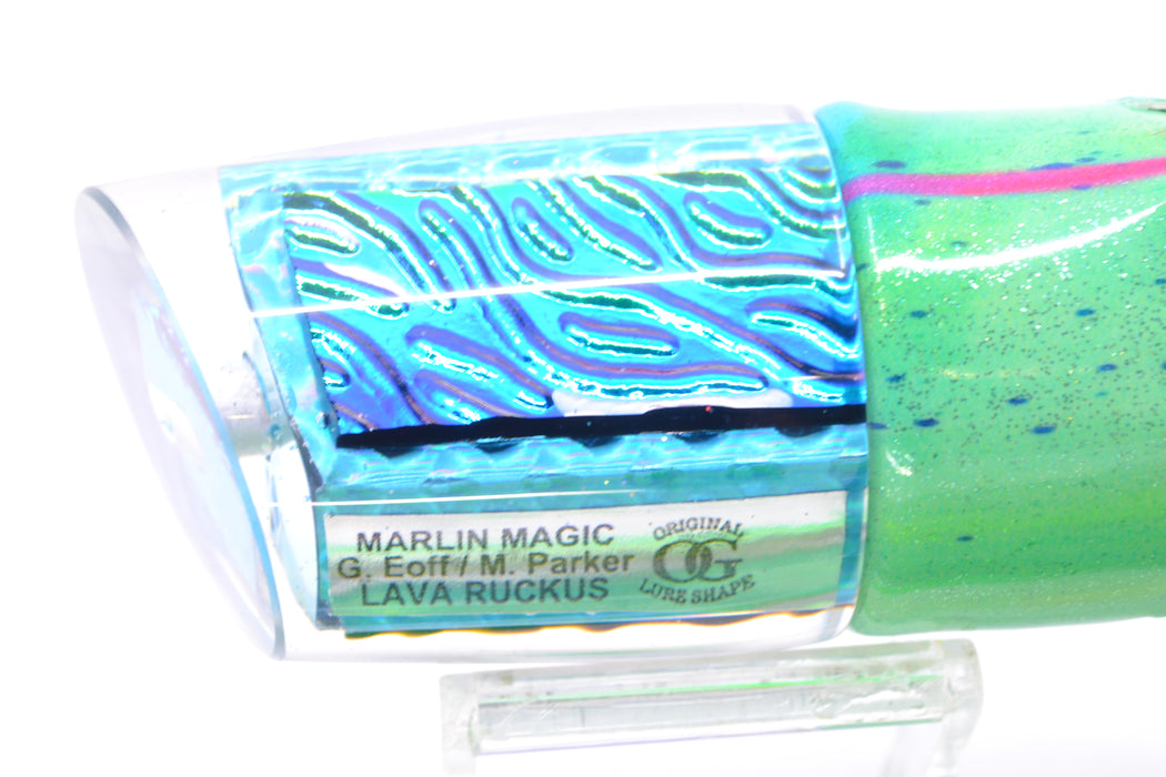 Marlin Magic Ice Blue-Akule Lava Ruckus 12" 9oz Fire Tailz Vinyl Mad Mahi GZE