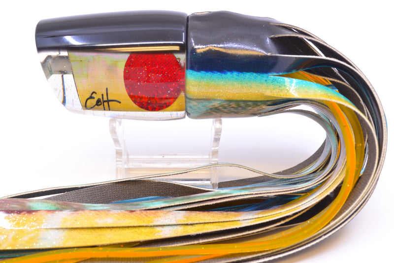 Marlin Magic Golden MOP Black Back Red Eyes Ruckus 12" 9oz FT Vinyl Yellowfin