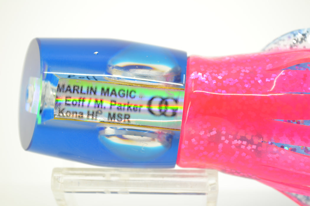Marlin Magic Golden MOP Blue Back Doll Eyes MSR 10" 7.5oz Skirted Blue-Pink