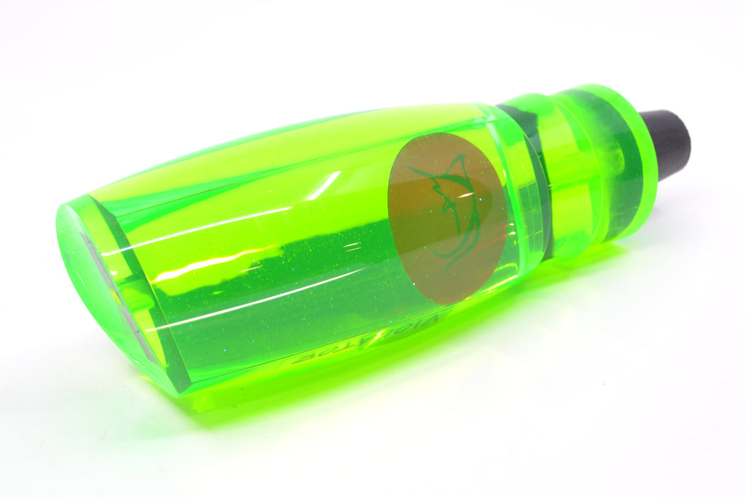 Bonze Lures Chartreuse Mirrored Red Eyes Violator 14" 12.5oz