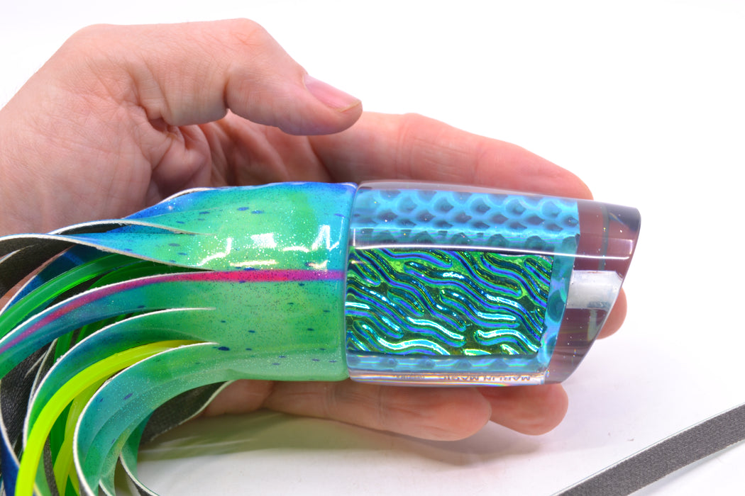 Marlin Magic Ice Blue-Akule Lava Ruckus 12" 9oz Fire Tailz Vinyl Mad Mahi GZE