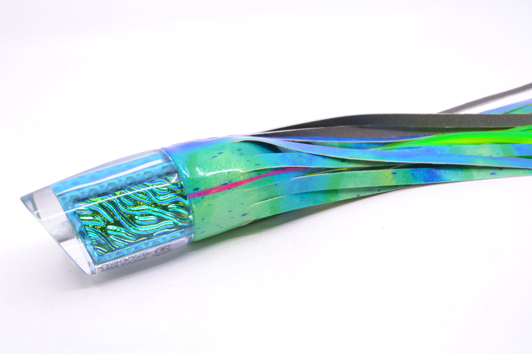 Marlin Magic Ice Blue-Akule Lava Ruckus 12" 9oz Fire Tailz Vinyl Mad Mahi GZE