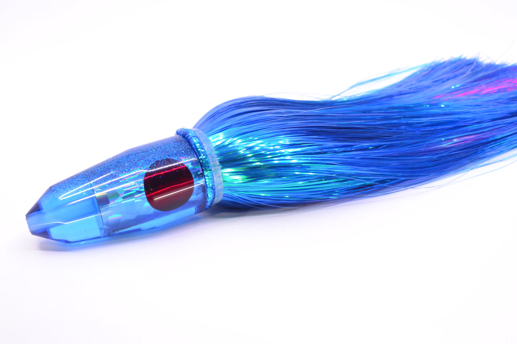 TANTRUM Lures Blue Rainbow Blue Back Medium Bullet 9" 7oz Strobez Royal Blue/Pink GZE