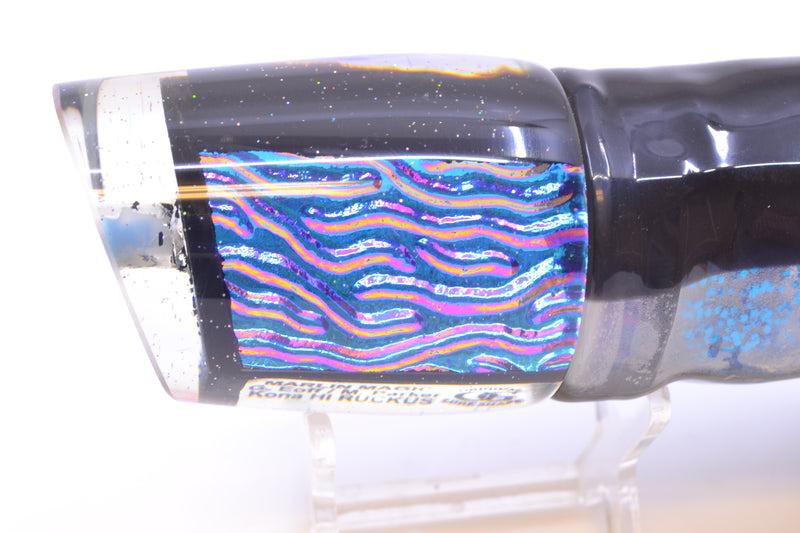 Marlin Magic Purple-Blue Lava Black Magic Ruckus 12" 11oz Skirted Black Skipjack