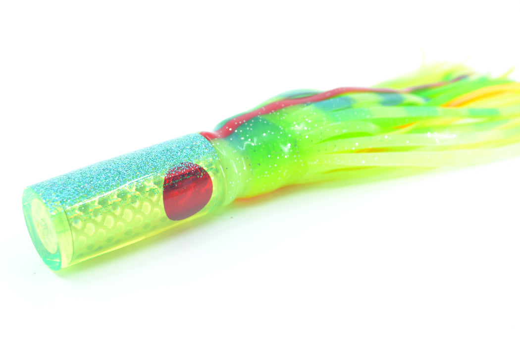 TANTRUM Lures Chartreuse Rainbow Scale Small AMN 7" 2.3oz Skirted Chartreuse