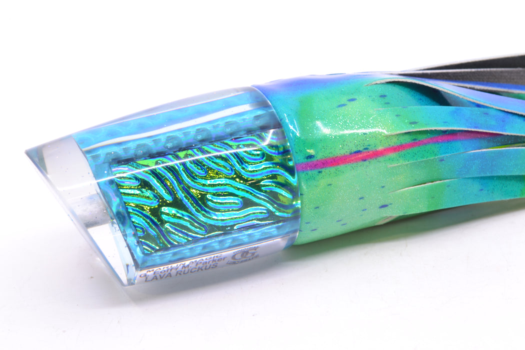 Marlin Magic Ice Blue-Akule Lava Ruckus 12" 9oz Fire Tailz Vinyl Mad Mahi GZE