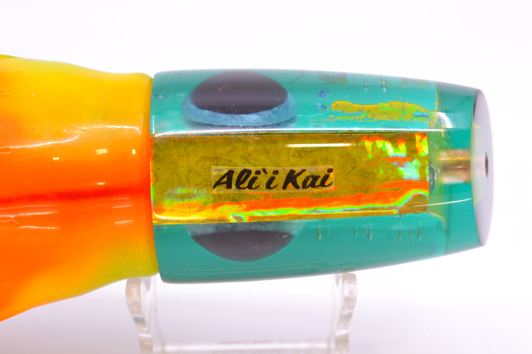 Ali'i Kai Lures Mahi MOP Green Back Medium Plunger 12" 10oz Guacamaya New Pre-Owned GZE