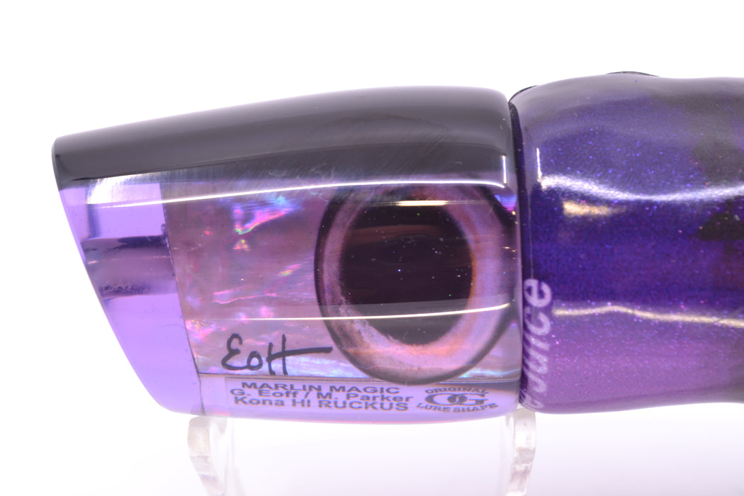 Marlin Magic Purple Awabi Black Back Taxi Eyes Ruckus 12" 9oz Fire Tailz Vinyl Grape Juice