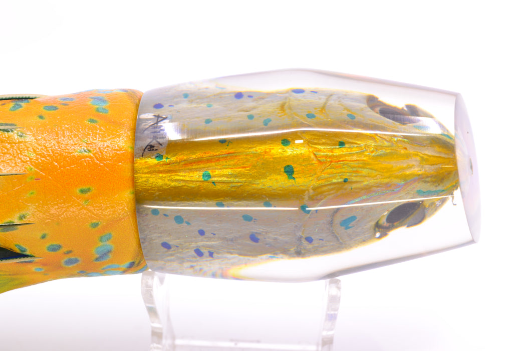 Ali'i Kai Lures Mahi Fish Head "Futa" Tahitian Pirate 14" 9oz ALV Vinyl Mahi GZE