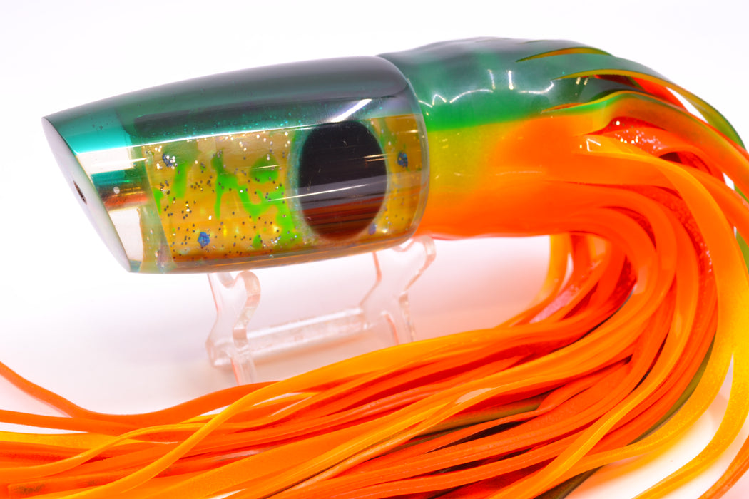 Ali'i Kai Lures Mahi MOP Green Back Medium Plunger 12" 10oz Guacamaya New Pre-Owned GZE