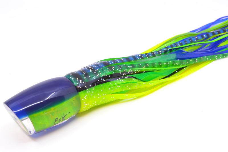 Marlin Magic Lime Green MOP Blue Back No Eyes Baby Ruckus 10" 6.5oz Skirted
