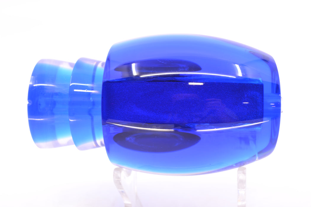 Moyes Lures Blue-Pink Dichro Blue Back Taxi Eyes Large Blaster 14" 6.3oz