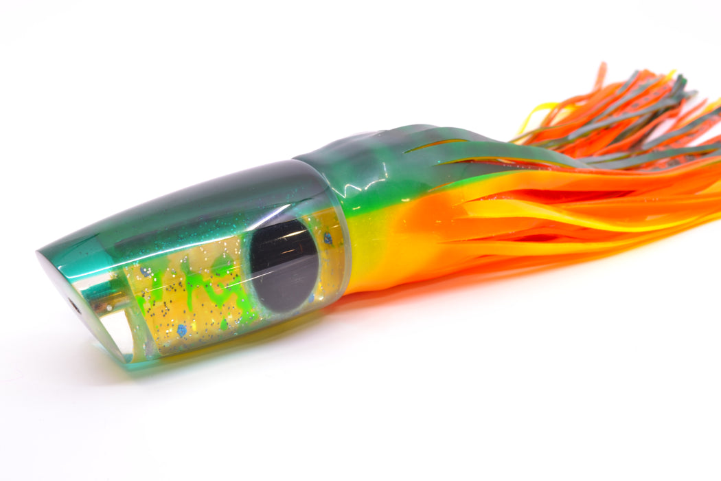 Ali'i Kai Lures Mahi MOP Green Back Medium Plunger 12" 10oz Guacamaya New Pre-Owned GZE