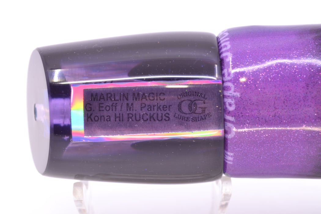 Marlin Magic Purple Awabi Black Back Taxi Eyes Ruckus 12" 9oz Fire Tailz Vinyl Grape Juice