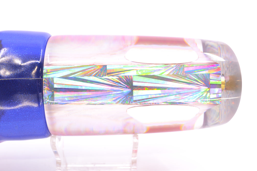 Koya Lures Pink Angel Wing MOP Red Eyes JP XL Lunger 16" 15oz FT Vinyl Blue Dream