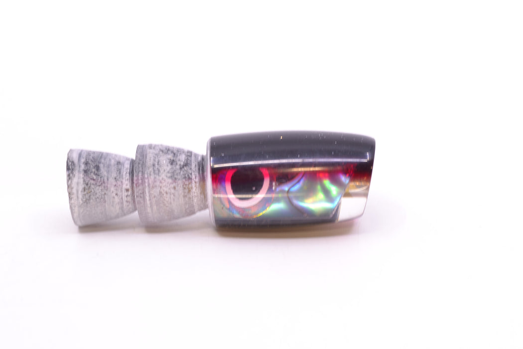 Coggin Lures Blue-Purple Abalone Black-Red Back Tado Lo'ihi Peanut Slant 4.5" 0.3oz