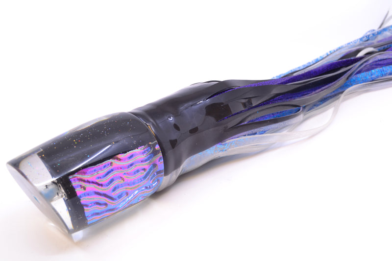 Marlin Magic Purple-Blue Lava Black Magic Ruckus 12" 11oz Skirted Black Skipjack