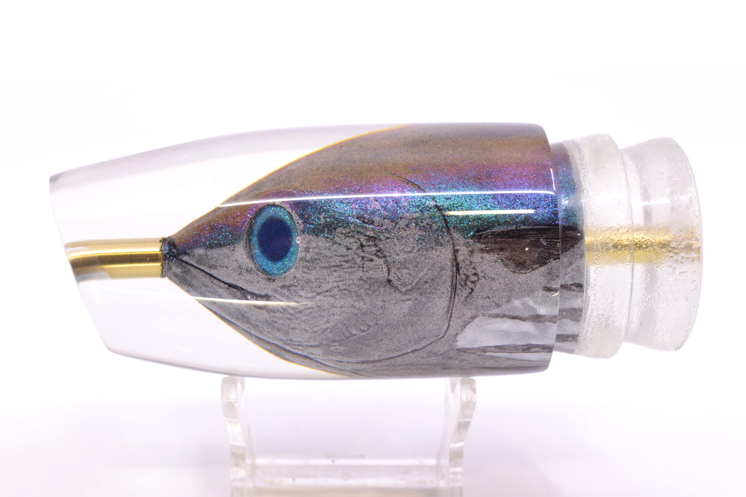 Joe Yee by KEGZ-Niiyama Collab Purple Back Aku Fish Head #2 Super Plunger 14" 7.2oz GZE