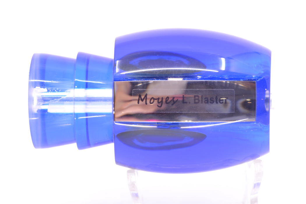 Moyes Lures Blue-Pink Dichro Blue Back Taxi Eyes Large Blaster 14" 6.3oz