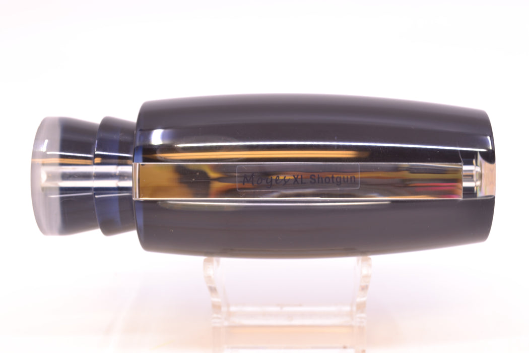 Moyes Lures Clear Mirrored Black Back Taxi Eyes XL Shotgun 14" 8oz