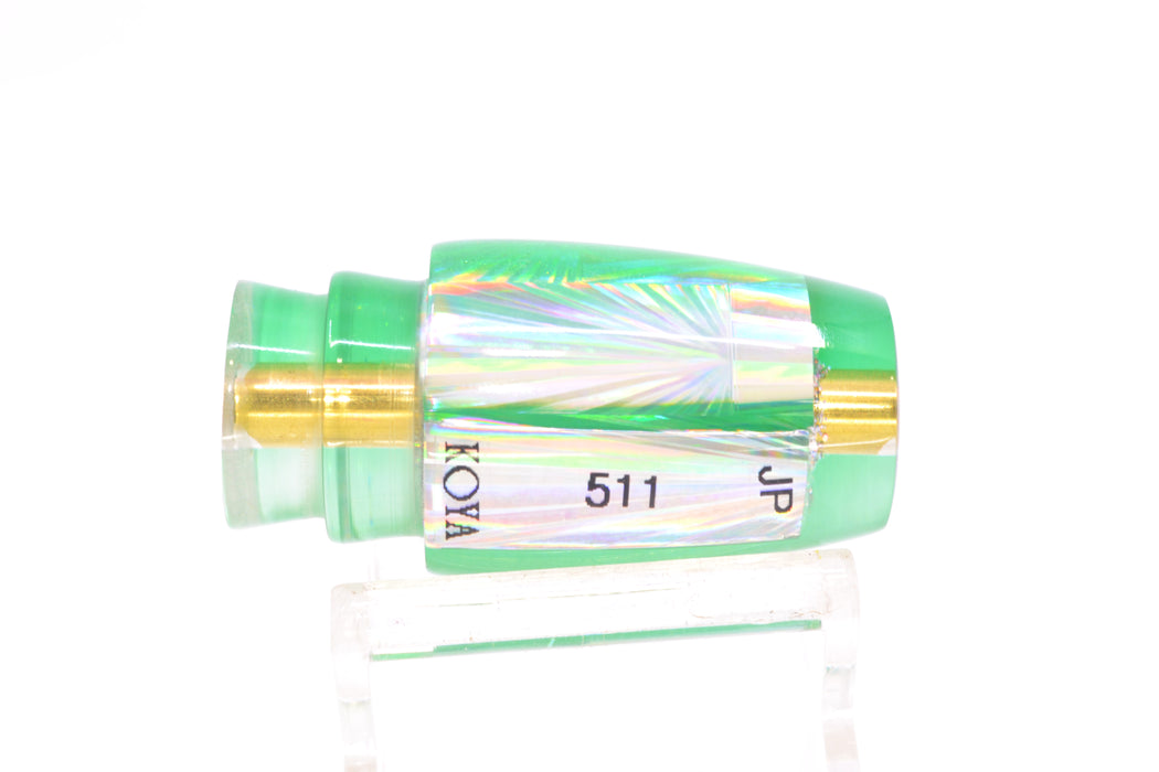 Koya Lures Silver Starburst Green Pearl Back JP 511 9" 1.4oz GZE
