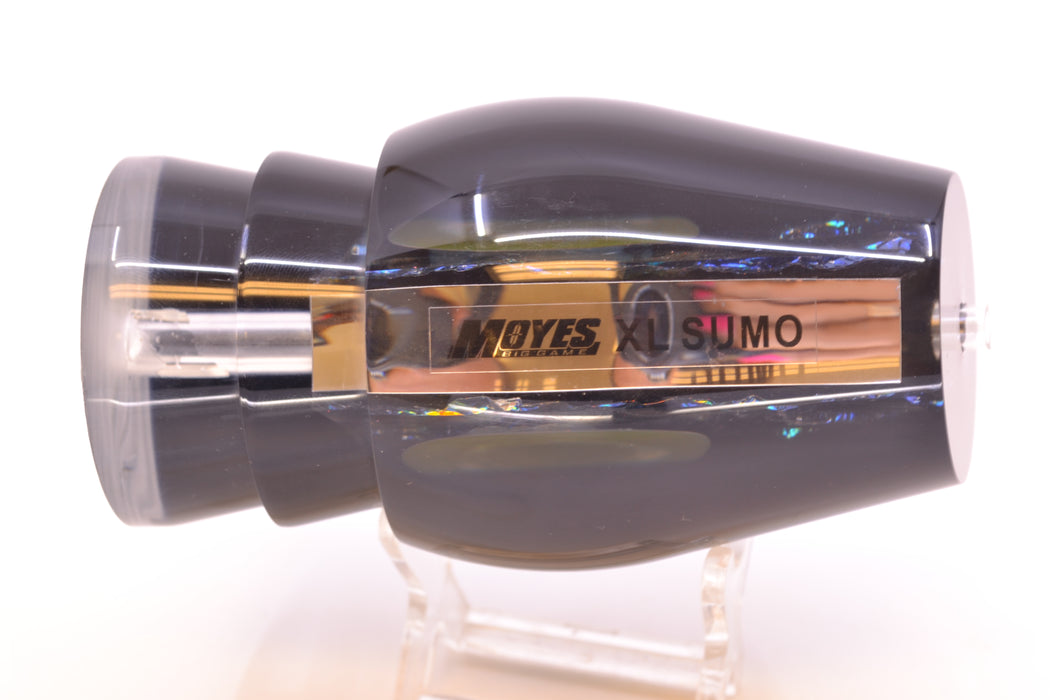 Moyes Lures Orange Dichro Black Back Taxi Eyes XL Sumo 16" 13oz
