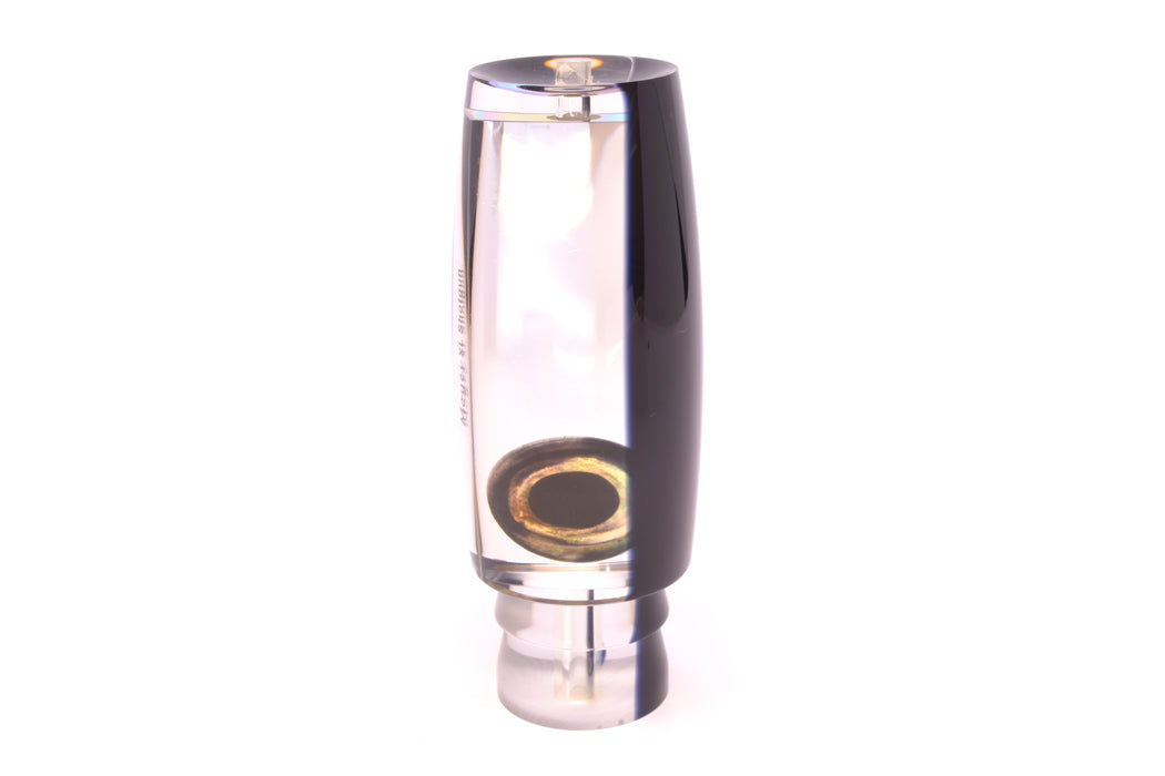 Moyes Lures Clear Mirrored Black Back Taxi Eyes XL Shotgun 14" 8oz
