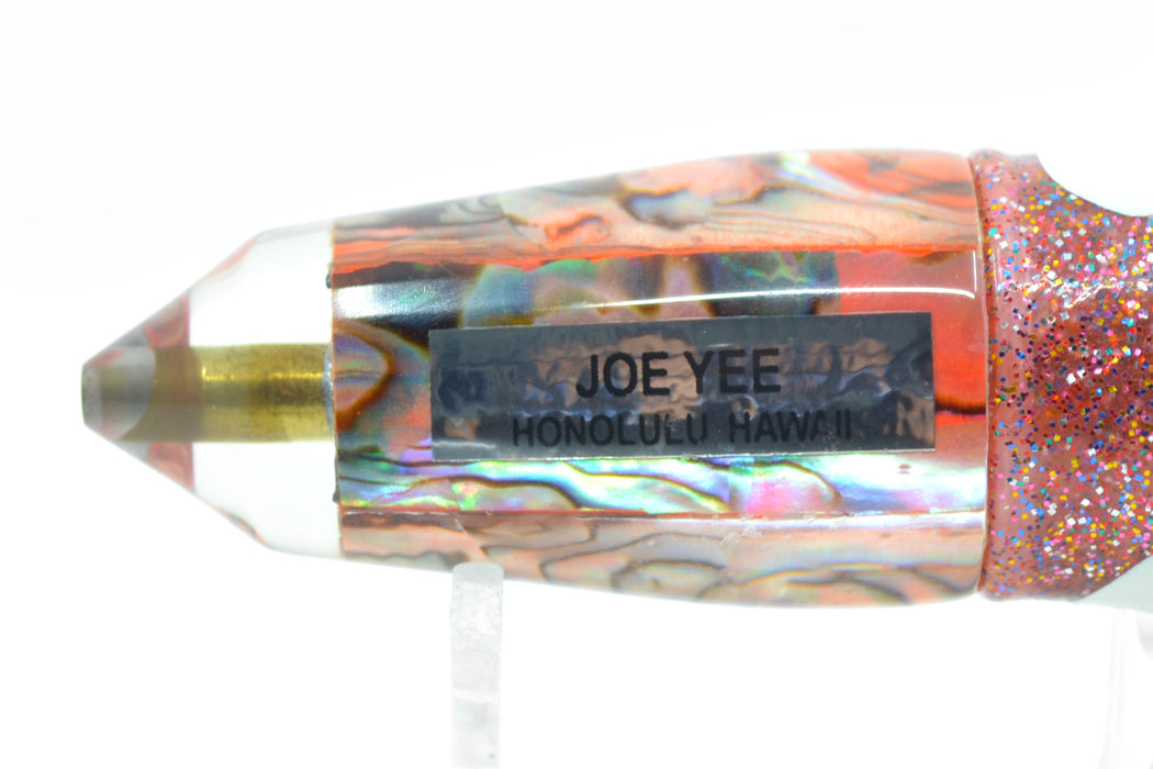 Joe Yee Pink Abalone Bullet 9" 6oz Skirted Firecracker Sunrise New