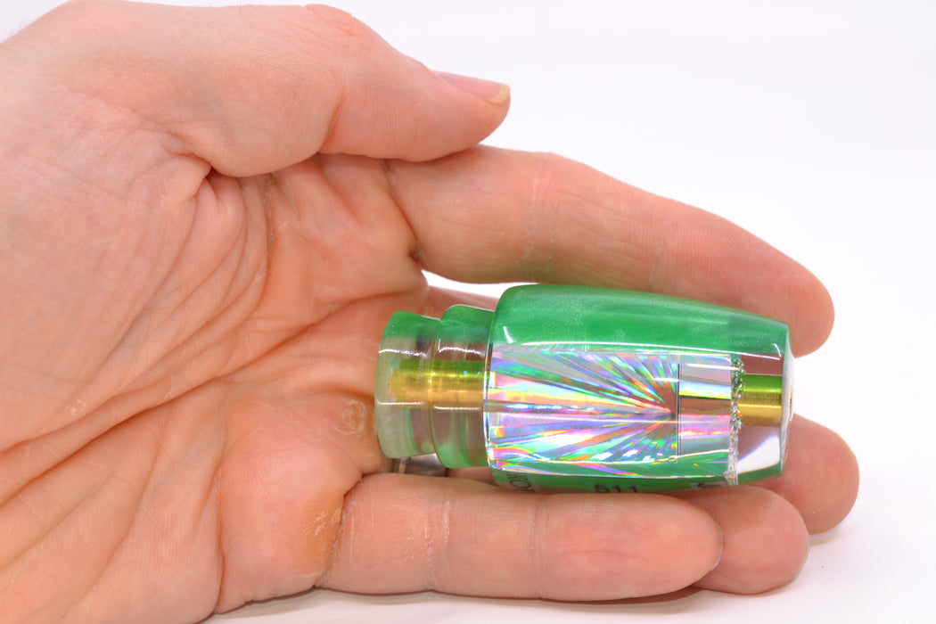 Koya Lures Silver Starburst Green Pearl Back JP 511 9" 1.4oz GZE