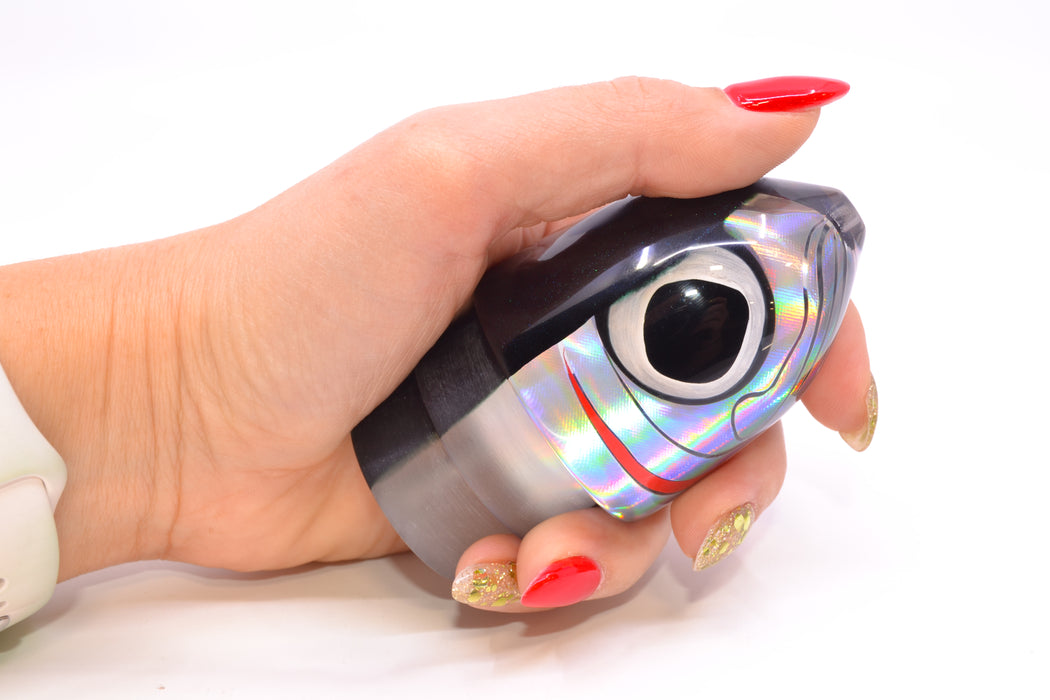 LS Lures Silver Rainbow Black Back Flyer 13" 5.7oz