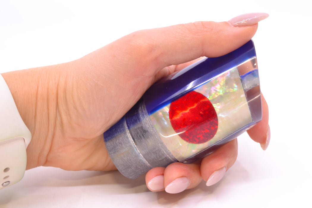 Marlin Magic Pro Series White Awabi Blue Back Red Eyes Ruckus 12" 6oz