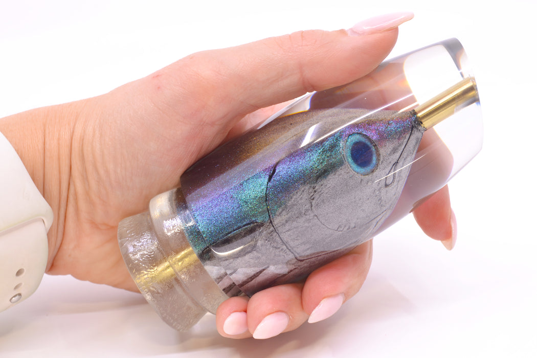 Joe Yee by KEGZ-Niiyama Collab Purple Back Aku Fish Head #2 Super Plunger 14" 7.2oz GZE