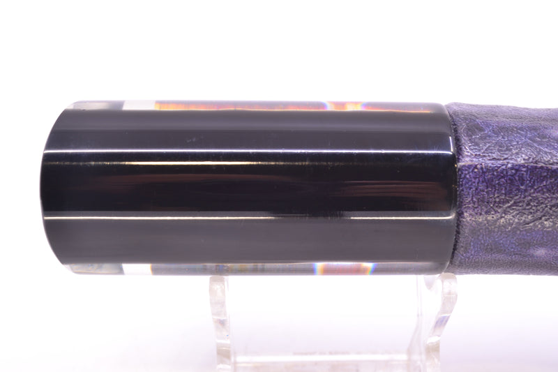 Marlin Magic Lures Purple MOP Black Back Large Tube 12" 7oz ALV Vinyl Skipjack *CHIPPED*