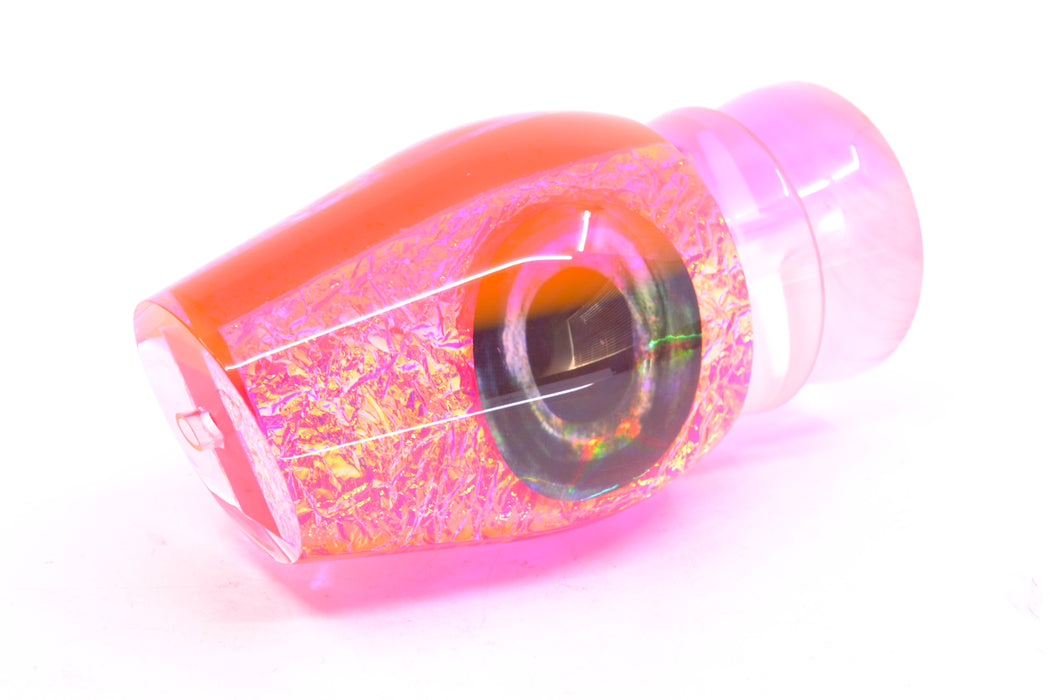 Moyes Lures Pink Dichro Pink Back Taxi Eyes XL Sumo 16" 13oz GZE