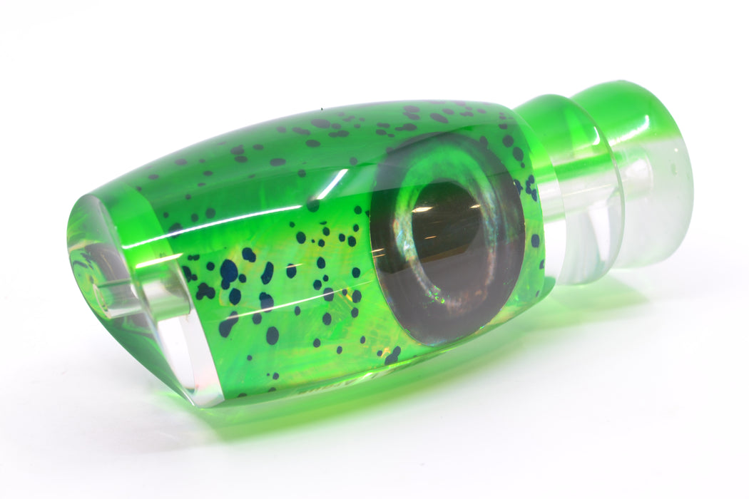 Moyes Lures Mahi MOP Green Back Taxi Eyes Large Argus 14" 6.5oz