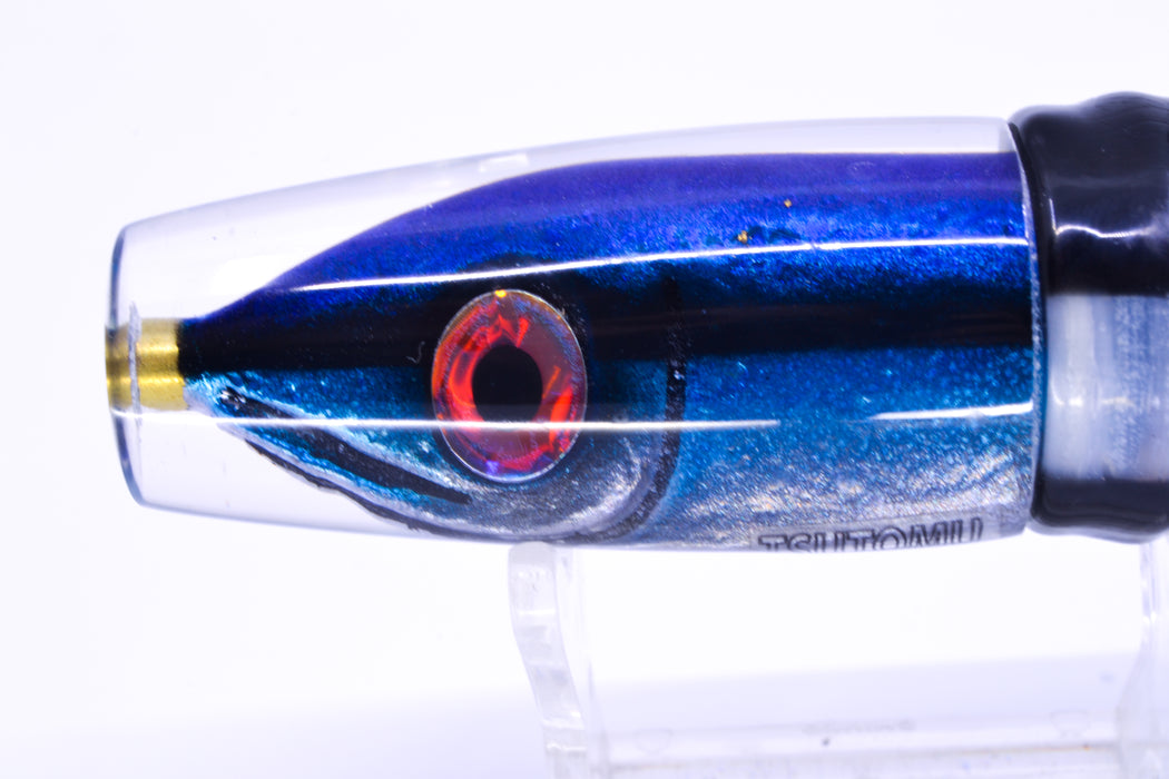 Tsutomu Lures "Hardline Aku" Fish Head Ali'i Invert 7" 5.7oz Skirted Skipjack