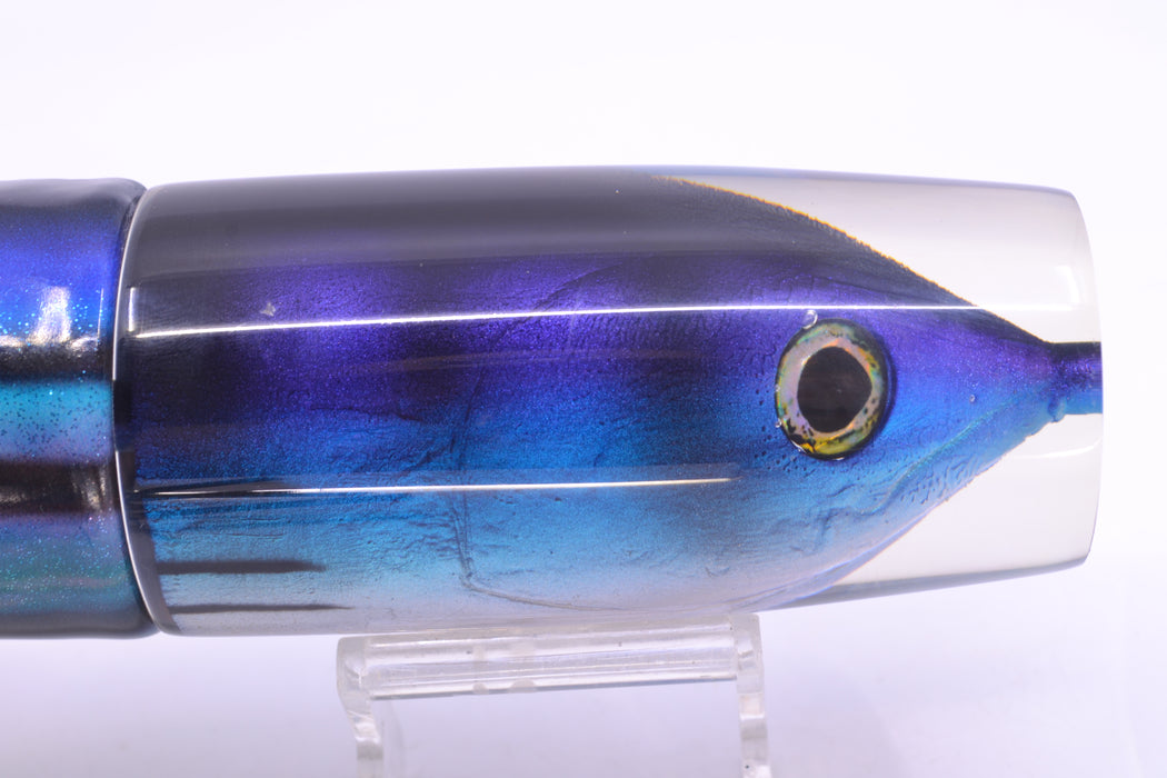 Ali'i Kai Lures Skipjack Fish Head Large Hard Head 14" 11.2oz Fire Tailz Vinyl Skipjack