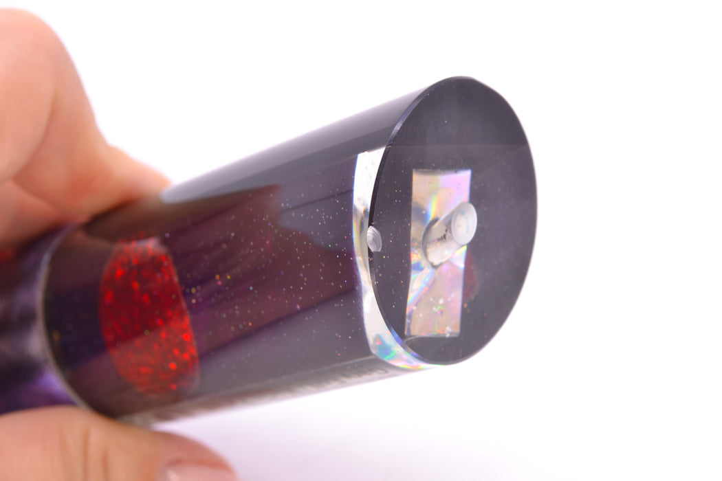 Marlin Magic Lures Purple MOP Black Back Large Tube 12" 7oz ALV Vinyl Skipjack *CHIPPED*