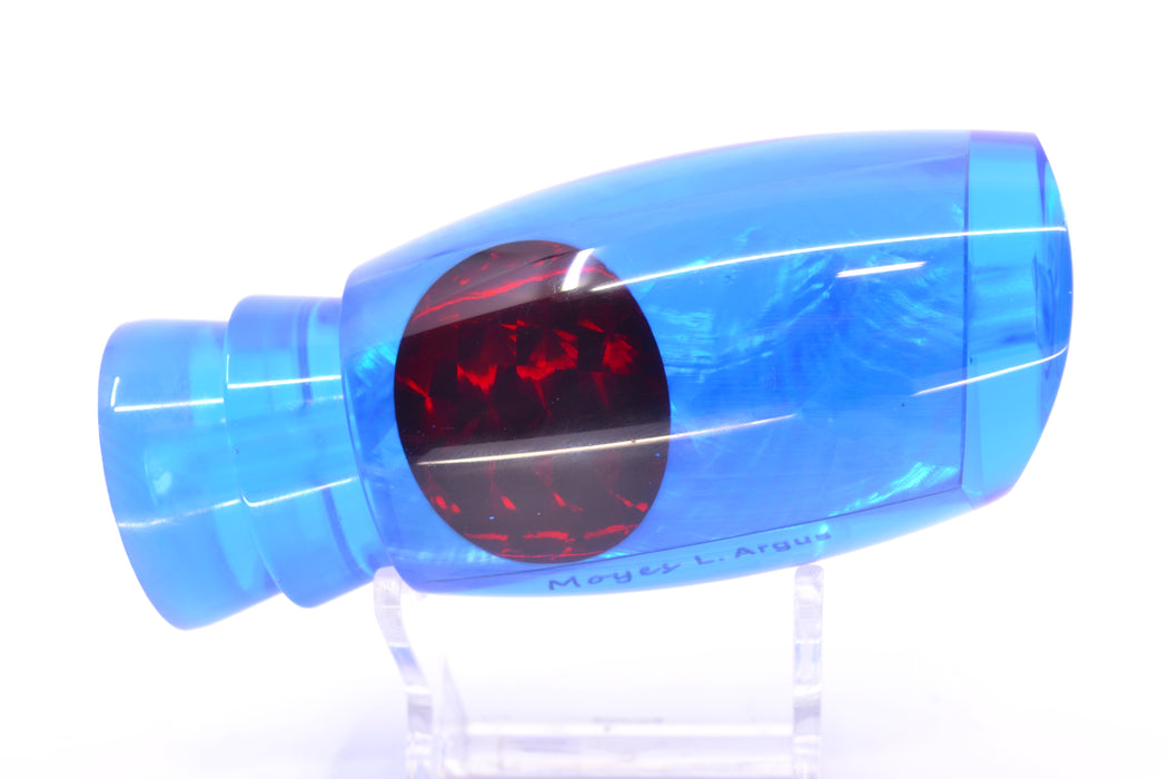 Moyes Lures Blue Angel Wing MOP Red Eyes Large Argus 14" 6.5oz
