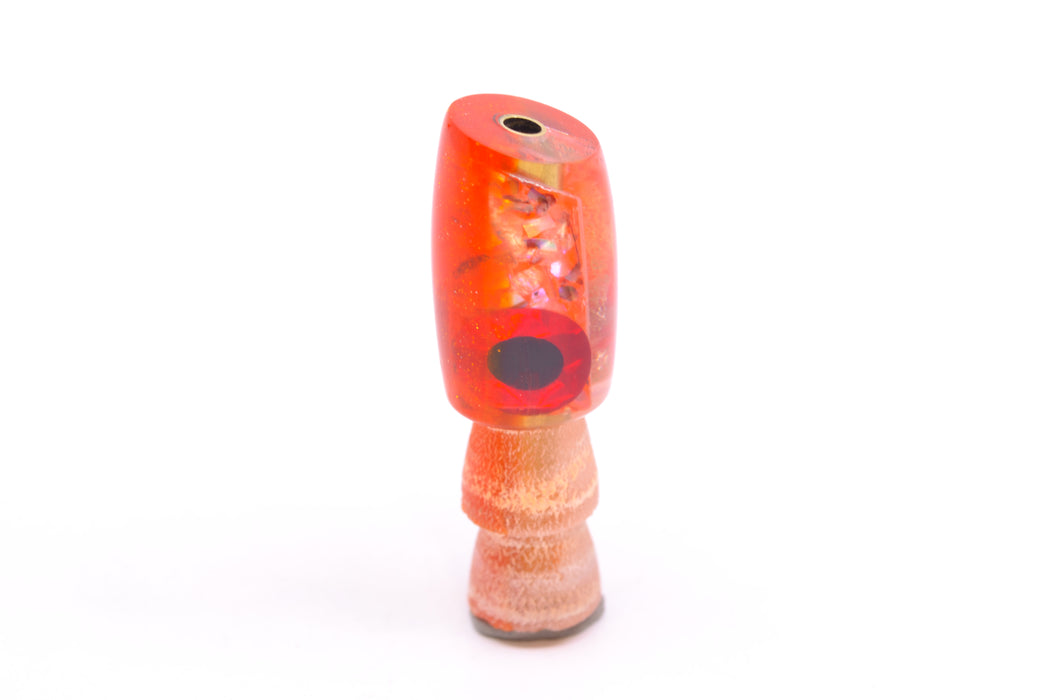 Coggin Lures Orange S&P Orange Back Tado Lo'ihi Peanut Slant 4.5" 0.3oz